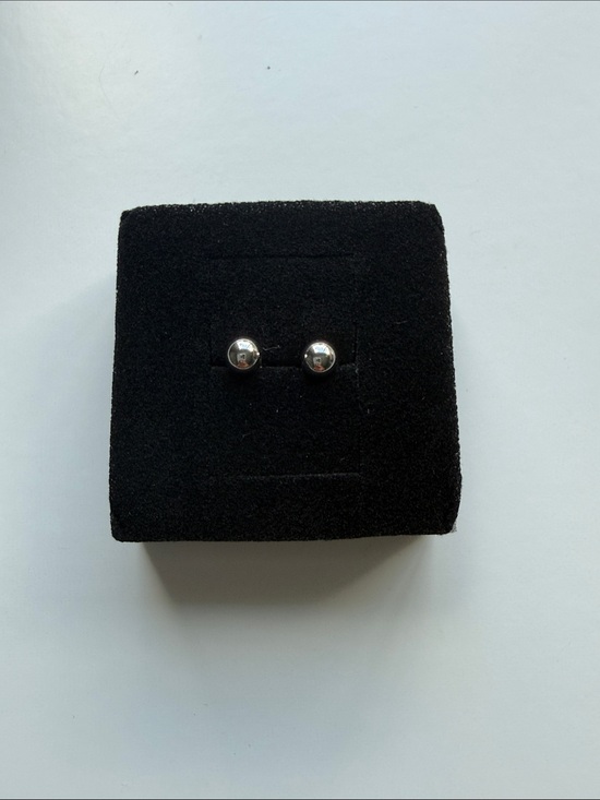 Mejuri Jewelry - 14k White Gold Bold Studs
